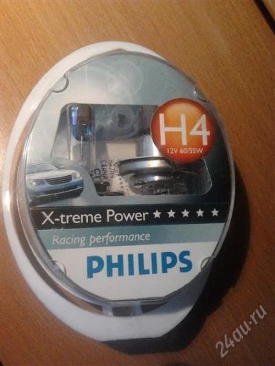 Лот: 1855521. Фото: 1. Philips X-treme Power H4. Оптика и освещение