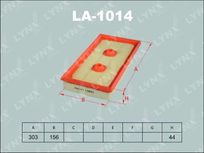 Лот: 13356879. Фото: 1. Lynx LA-1014 Воздушный фильтр. Расходные материалы