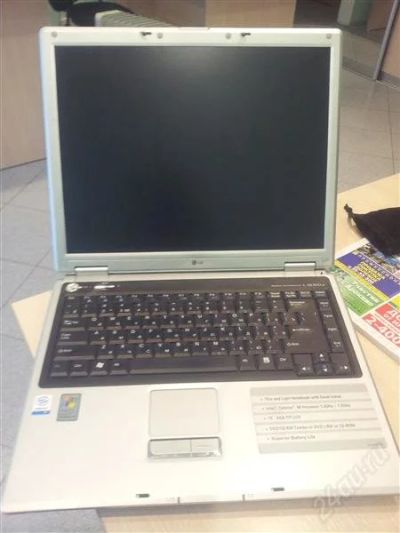 Лот: 1590620. Фото: 1. Ноутбук LG LS50 15" Хорошее состояние... Ноутбуки