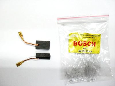 Лот: 7227514. Фото: 1. Щетки BOSCH GWS14-125 5*10*16. Запчасти