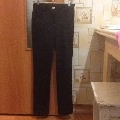 Лот: 4762752. Фото: 1. Брюки темно-синие подойдут для... Брюки, шорты, джинсы