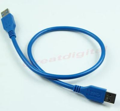 Лот: 6394403. Фото: 1. Кабель USB 3.0 AmAm (папа-папа... Шлейфы, кабели, переходники