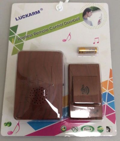 Лот: 15974141. Фото: 1. Звонок ХК LUCKARM беспроводной... Звонки, сирены