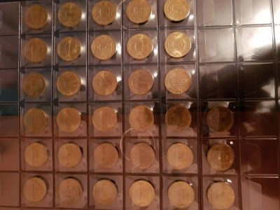 Лот: 11939743. Фото: 1. Лот/43 - 33 монеты ГВС - 10 рублей... Наборы монет