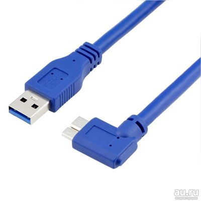 Лот: 10204273. Фото: 1. Кабель USB A 3.0 на MicroB 0,3... Шлейфы, кабели, переходники