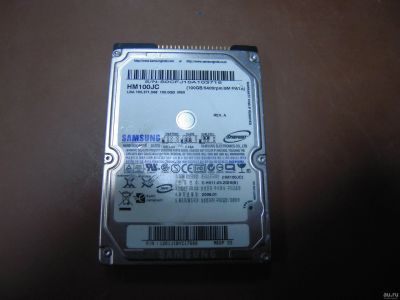 Лот: 14556505. Фото: 1. HDD 100gb для ноутбука (IDE 2... Жёсткие диски (HDD)