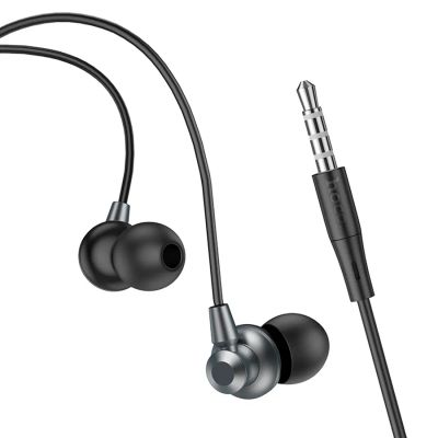 Лот: 25639721. Фото: 1. Гарнитура Hoco M98 4pin 1.2м Black... Наушники, гарнитуры