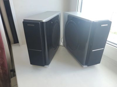 Лот: 25705514. Фото: 1. Колонки музыкального центра Samsung... Музыкальные центры, магнитолы