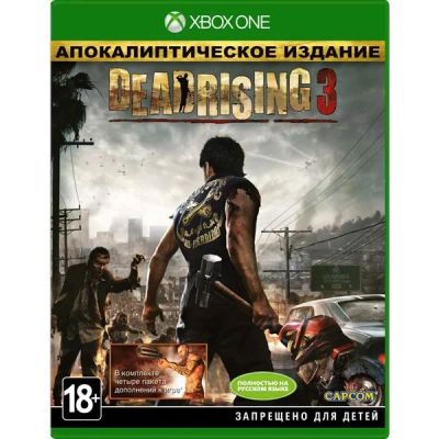 Лот: 12475676. Фото: 1. Dead Rising 3 Xbox one (256134... Игры для консолей