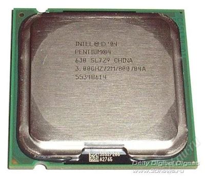 Лот: 2505855. Фото: 1. Pentium 4 630 3.0Ггц + Материнка... Процессоры