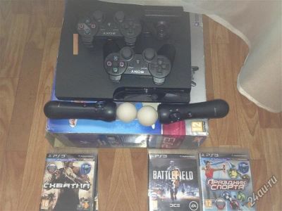 Лот: 2989306. Фото: 1. Продам Sony Playstation 3 Slim... Игровые приставки, консоли