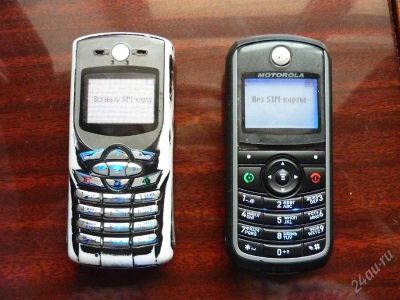 Лот: 790708. Фото: 1. Motorola C350 and Motorola C118... Кнопочные мобильные телефоны