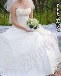 Лот: 625818. Фото: 1. Свадебное платье. Другое (свадебная мода)