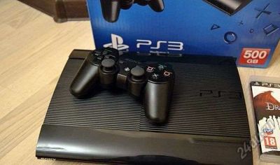 Лот: 5695878. Фото: 1. PS 3 super slim 500gb. Игровые приставки, консоли