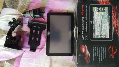 Лот: 16194106. Фото: 1. GPS-навигатор с ТВ-тюнером. GPS-навигаторы