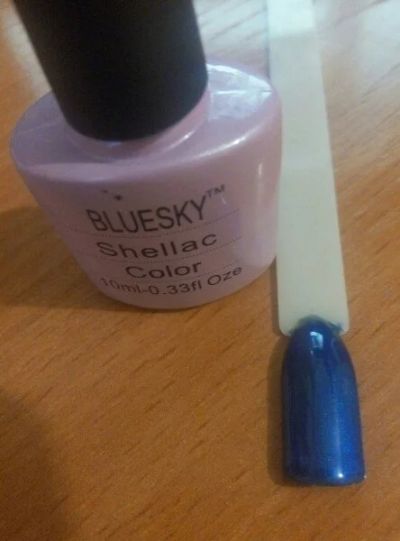 Лот: 8820766. Фото: 1. Bluesky шеллак новый 12. Лак для ногтей