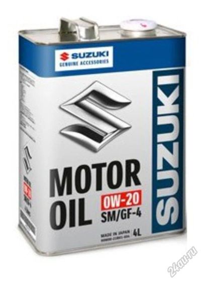 Лот: 6152347. Фото: 1. Моторное масло Suzuki 0w20 (Сузуки... Масла, жидкости