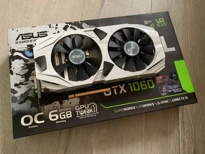 Лот: 13466509. Фото: 1. Видеокарта Asus GTX 1060 6Gb. Видеокарты
