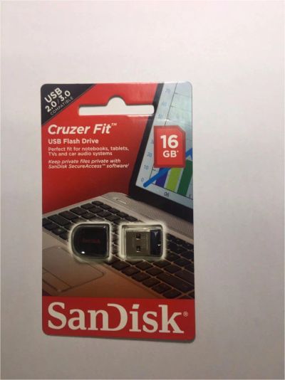 Лот: 10490971. Фото: 1. USB flash карта 16Gb SanDisk Cruzer... USB-флеш карты