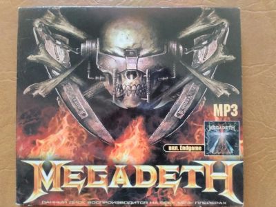 Лот: 9840758. Фото: 1. Megadeth - mp 3 collection. Аудиозаписи