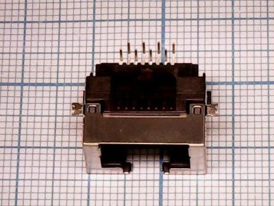 Лот: 12286765. Фото: 1. Разъём RJ-45 №14 female. Разъёмы