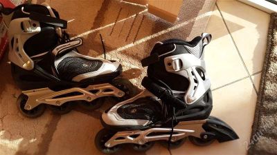 Лот: 2930485. Фото: 1. Ролики RollerBlade 42.5 размера... Роликовые коньки, скейтборды, самокаты