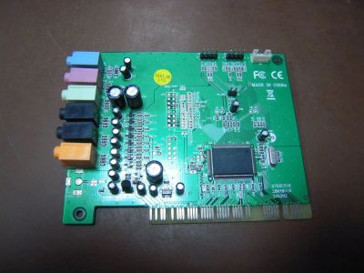 Лот: 11928540. Фото: 1. Звуковая карта PCI C-Media 7.1... Звуковые карты