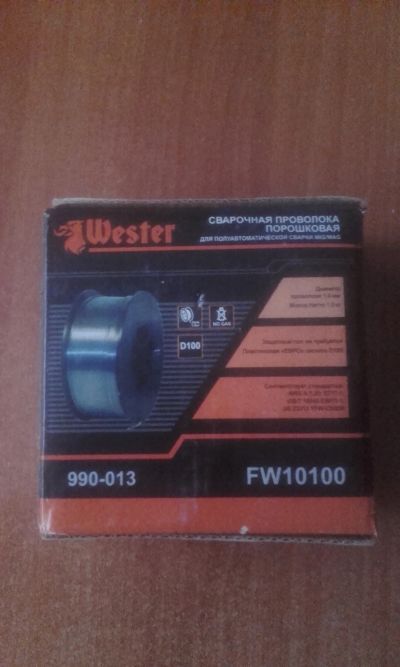 Лот: 14938535. Фото: 1. Проволока Wester FW 10100 990-013. Электроды, проволока для сварки