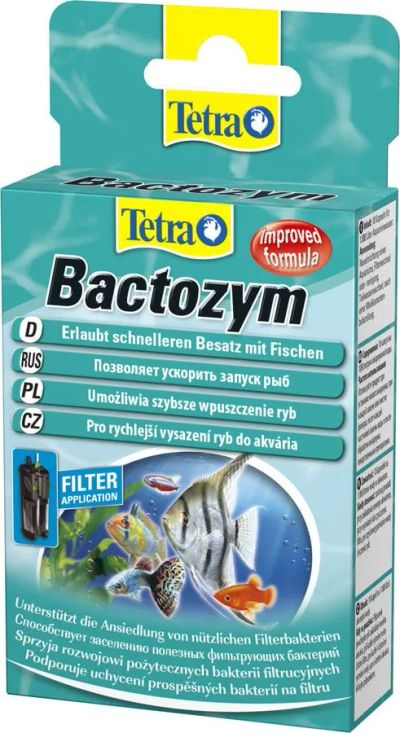 Лот: 24828773. Фото: 1. Tetra Bactozym средство для биологического... Аквариумная химия, лекарства для рыб
