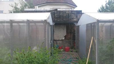 Лот: 9975805. Фото: 1. Бак под воду на станине. Баки, ёмкости