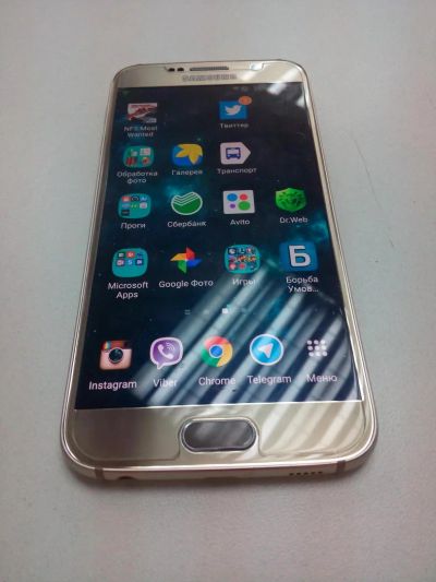 Лот: 7349112. Фото: 1. Galaxy s6 live demo unit 32 gb... Смартфоны