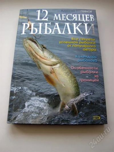 Лот: 2575469. Фото: 1. Книга 12 месяцев рыбалки. Другое (справочная литература)