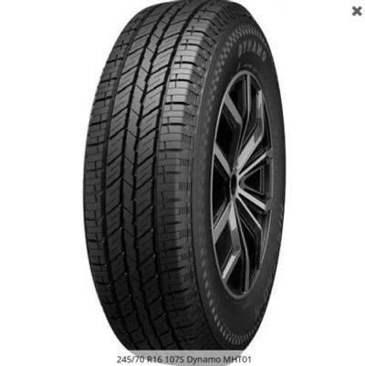 Лот: 19331393. Фото: 1. шины 245/70 R16 Dynamo MHT01 107S... Шины