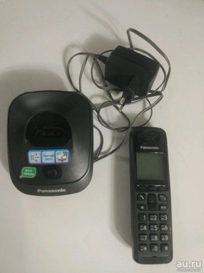 Лот: 15418468. Фото: 1. Телефон, радио (база+трубка) Panasonic... DECT и радиотелефоны