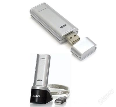 Лот: 807585. Фото: 1. ZyXEL G-202 Wi-Fi USB адаптер. WiFi, Bluetooth адаптеры