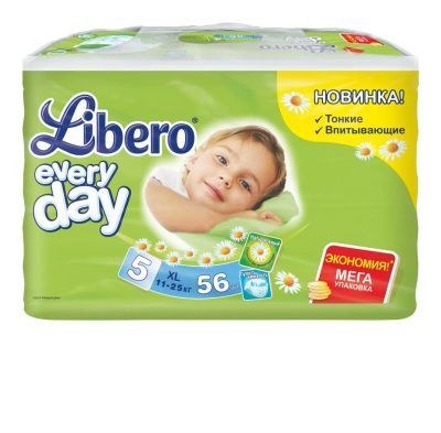 Лот: 3523371. Фото: 1. Подгузники Libero 11-25 кг (вскрытая... Детская гигиена