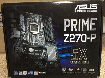 Лот: 10084425. Фото: 1. Asus prime Z270-P. Материнские платы