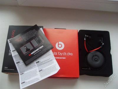 Лот: 2779378. Фото: 1. наушники monster beats by dr... Наушники, гарнитуры