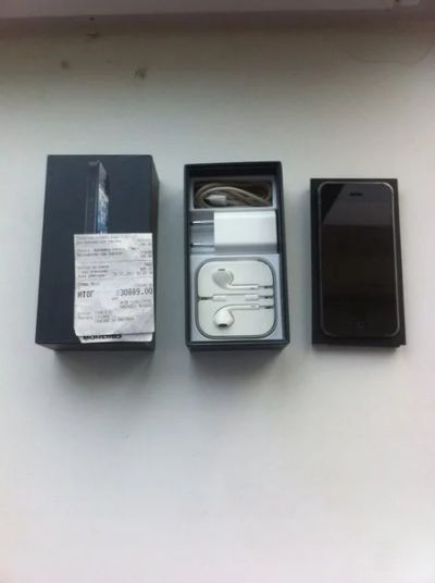 Лот: 3785224. Фото: 1. Apple iPhone 5 16 gb. Смартфоны