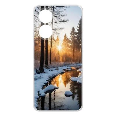 Лот: 25134719. Фото: 1. Чехол Krutoff Clear Case "Весна... Чехлы, бамперы