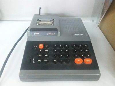 Лот: 10790573. Фото: 1. Калькулятор печатающий Elka-55... Другое (коллекционирование, моделизм)