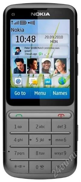 Лот: 1855876. Фото: 1. Nokia C3 Touch and Type новый. Кнопочные мобильные телефоны