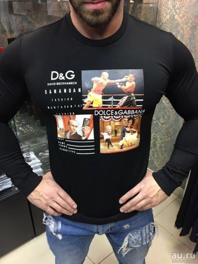 Лот: 8547779. Фото: 1. Кофта D&G прикол с Обамой. Свитеры, толстовки, худи