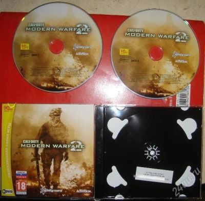Лот: 158645. Фото: 1. Call of Duty 6 Modern Warfare... Игры для ПК