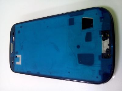 Лот: 12317024. Фото: 1. Корпус Samsung i9300 чёрный. Корпуса, клавиатуры, кнопки