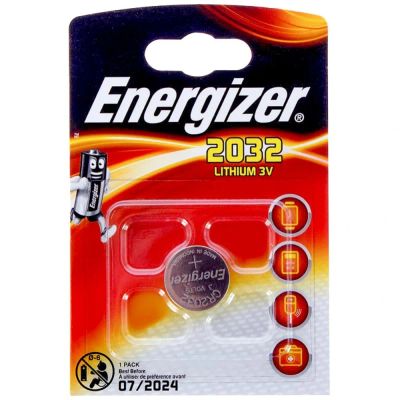 Лот: 14651230. Фото: 1. Батарейка CR2032 ENERGIZER упак... Батарейки, аккумуляторы, элементы питания