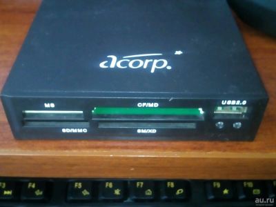 Лот: 9824527. Фото: 1. Картридер acorp. Картридеры