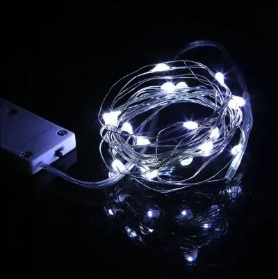 Лот: 25376084. Фото: 1. Гирлянда светодиодная led теплый... Торговое