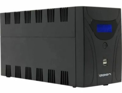 Лот: 21546002. Фото: 1. Ибп Ippon SMART Power Pro II Euro... Инверторы, ИБП