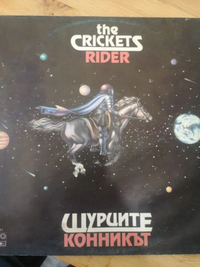 Лот: 19812370. Фото: 1. Виниловая пластинка The crickets... Аудиозаписи